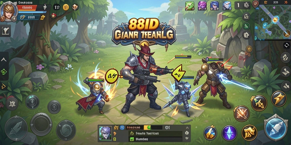 Gameplay SLG yang menantang dan mendebarkan dalam 88ID.