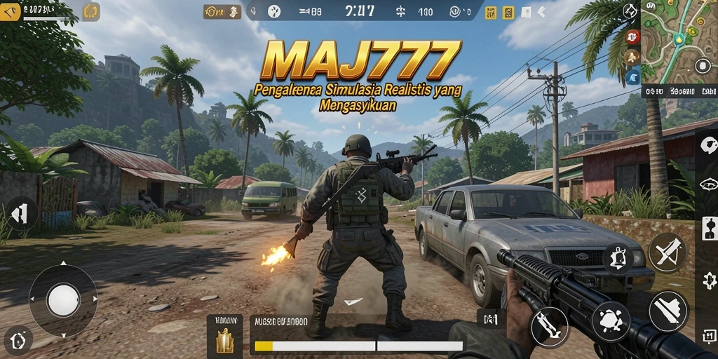 Tampilan gameplay MAJ777 yang penuh aksi dan simulasi yang mendebarkan.