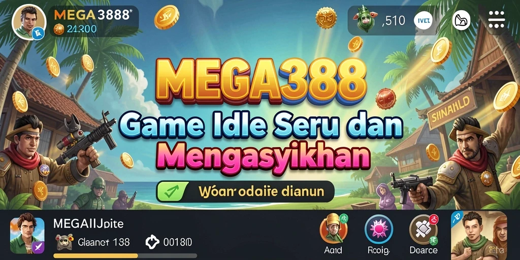 Tampilan gameplay MEGA388 yang menarik dan menghibur.