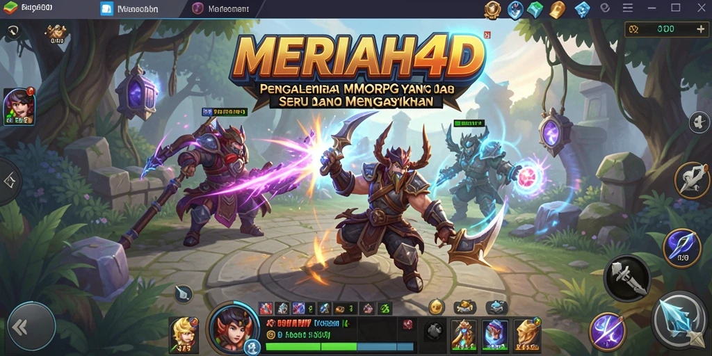 Gameplay seru di dunia fantasi MERIAH4D