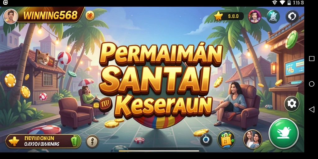 Tampilan gameplay WINNING568 yang seru dan penuh warna.