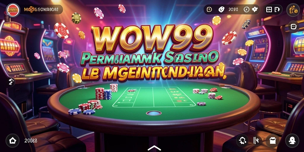 Tampilan gameplay WOW99 yang seru dan interaktif di dunia kasino.